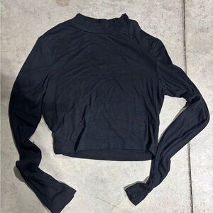 Amazon Women's Black Long Sleeve Top